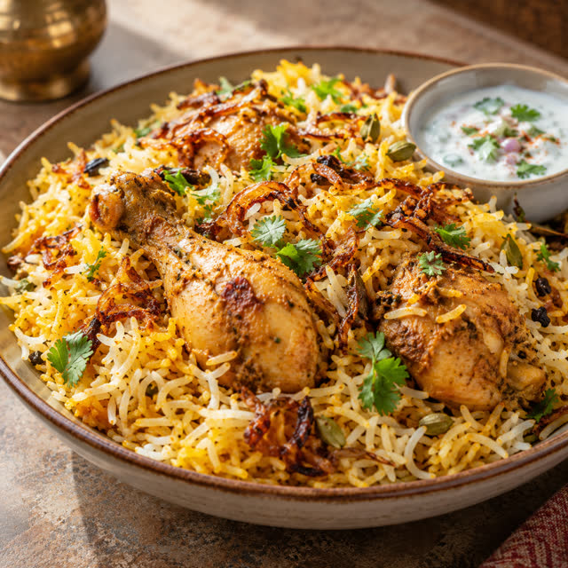 Greenfields Special Chicken Biryani