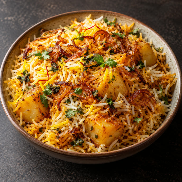 Hyd. Aloo Biryani