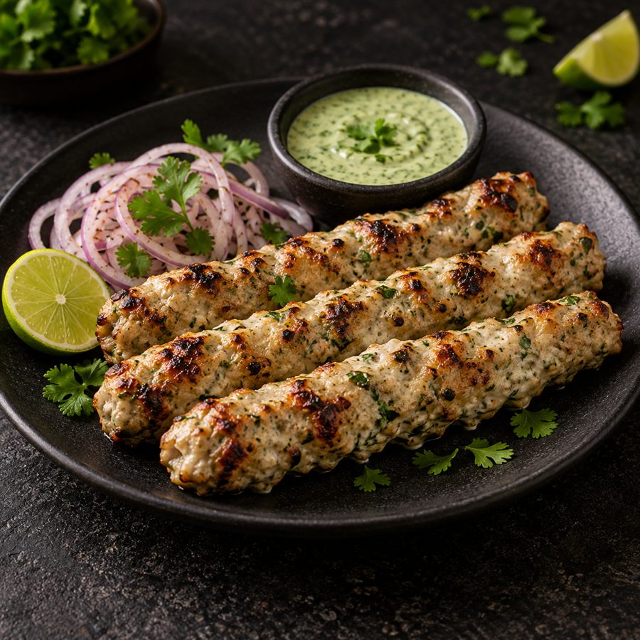 Afghani Seekh Kabab