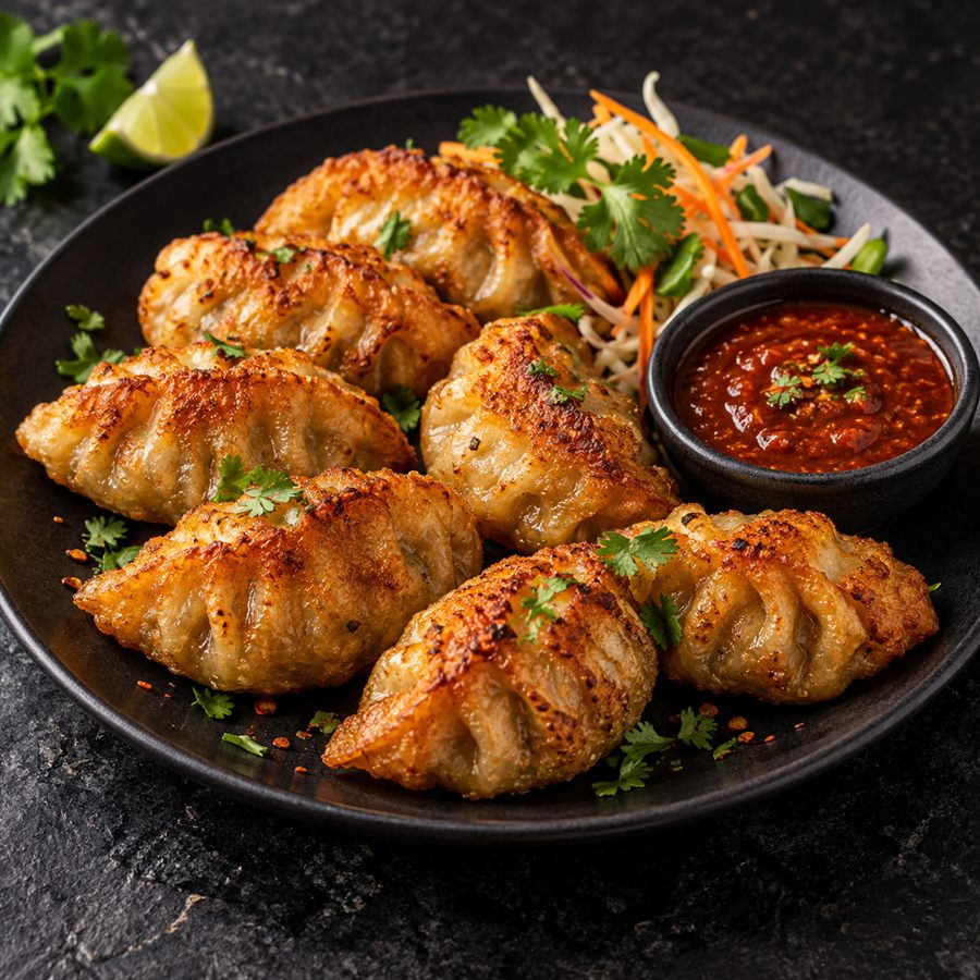 Veg Fried Momos