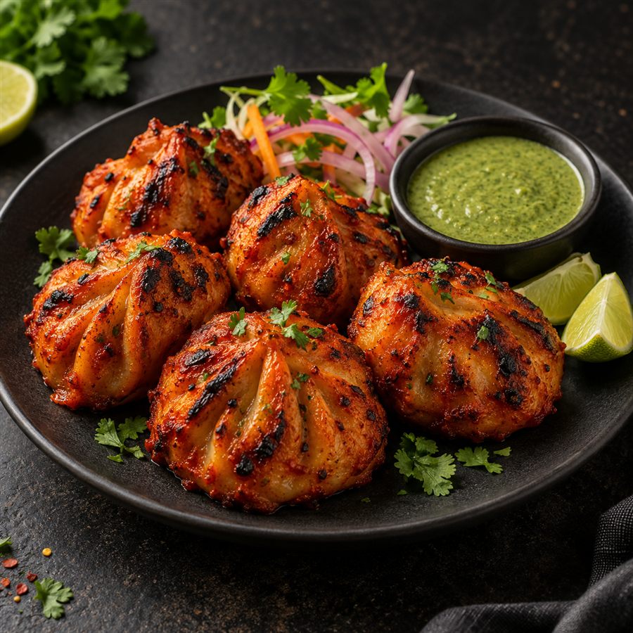 Veg Tandoori Momos