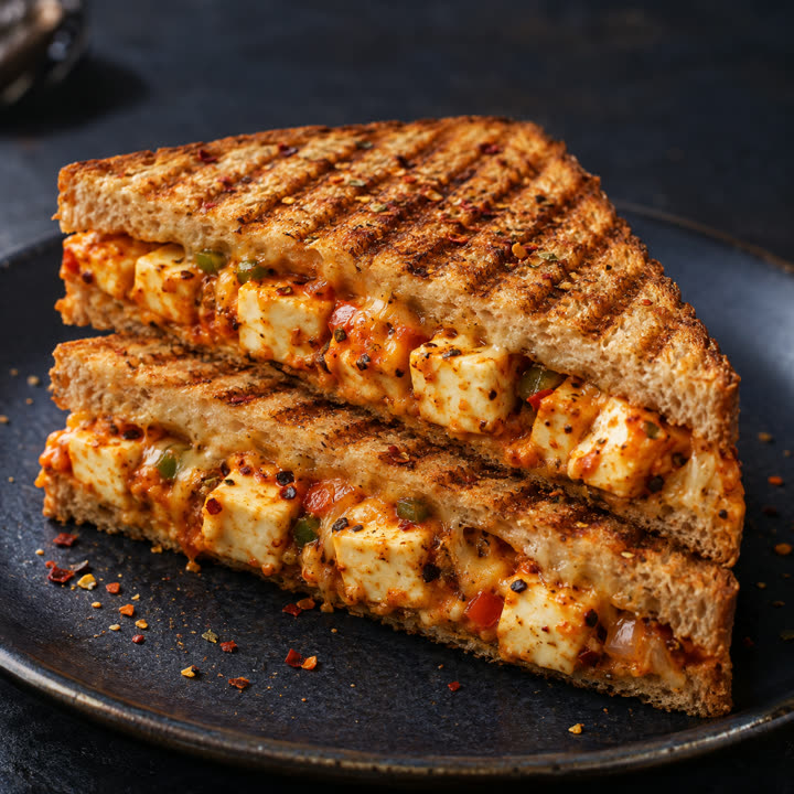 Paneer Peri-Peri Sandwich