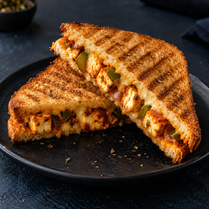 Paneer Tikka Sandwich