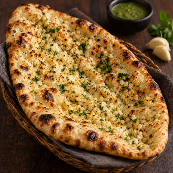 Paneer Garlic Naan