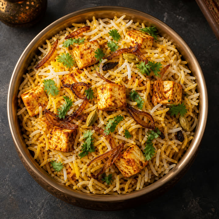 Paneer Biryani