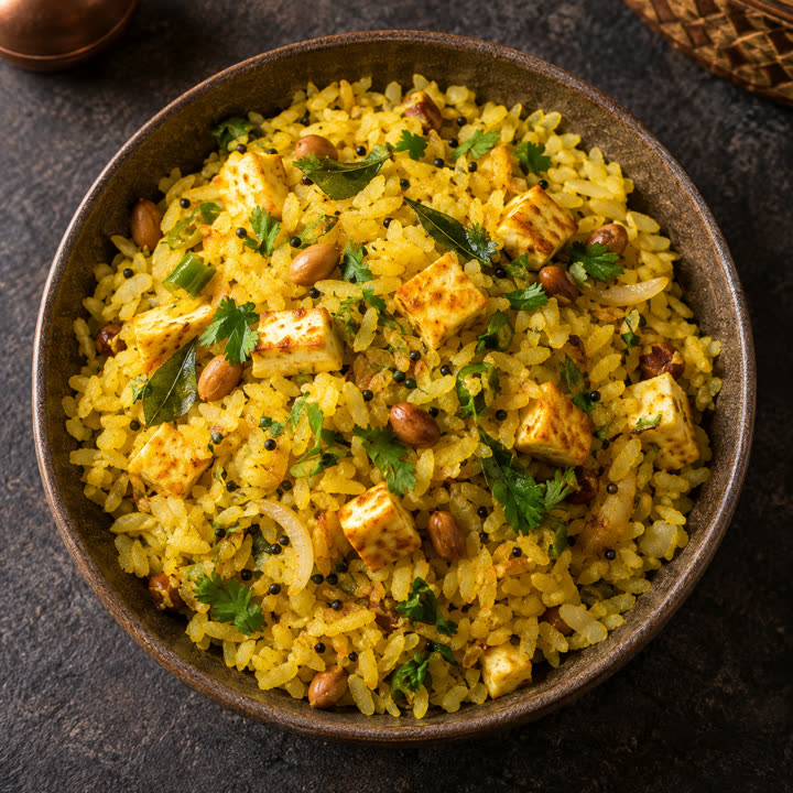 Paneer Poha